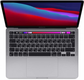MacBook Pro 13" Retina (M1, 2020) 8 ГБ, 256 ГБ SSD, Touch Bar, «серый космос»